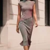 Knitted Strappy Dress