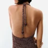 Knitted Strappy Dress