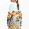 Landscape Cardigan Sweater