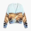 Landscape Cardigan Sweater