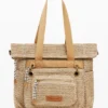 Large Modular Raffia Backpack