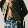 Leather Heart Belt