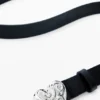 Leather Heart Belt