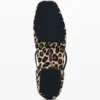 Leather Print Ballerina