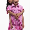Pleated Floral Dress