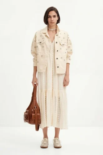 Long Embroidered Dress