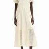 Long Embroidered Dress
