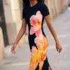 Long Floral Dress