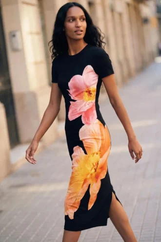Long Floral Dress