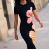 Long Floral Dress