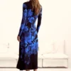 Long Floral Dress M. C. Lacroix