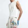 Long Floral Trousers