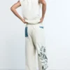 Long Floral Trousers
