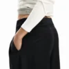 Long Pleated Trousers