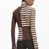 Long-Sleeved T-Shirt with High Neck