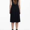 Low-Cut Midi Dress