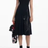 Low-Cut Midi Dress