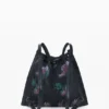 Medium Backpack Flower Texture