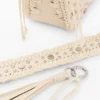 Medium Bag Studs Fringes