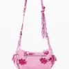 Medium Denim Crossbody Bag