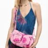 Medium Denim Crossbody Bag