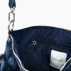 Medium Denim Floral Bag