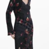 Midi Dress with Checks