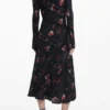 Midi Dress with Checks