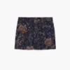 Mini Devore Skirt
