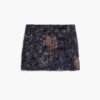 Mini Devore Skirt