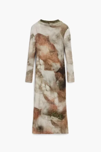 Mock Neck Dress