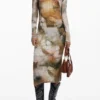 Mock Neck Dress