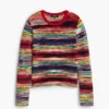 Multicolored Mottled Sweater