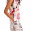 Newspaper Polo Dress