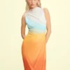 Ombre Tulle Dress