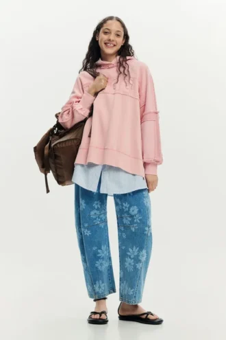 Oversize Sweatshirt with Hood