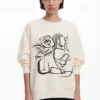 Oversized Floral Sweatshirt