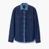 Patchwork Denim Shirt