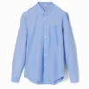 Patchwork Poplin Shirt