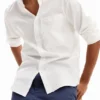 Patchwork Poplin Shirt