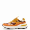 Patchwork Split Leather Running Sneakers