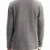 Plain Textured Cardigan