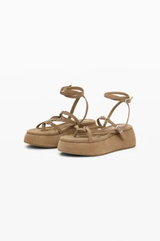 Platform Leather Sandal