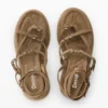 Platform Leather Sandal