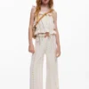Pom-Pom Strap Top