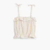 Pom-Pom Strap Top