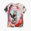 Printed Cat T-Shirt