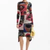 Printed Dress Mouths