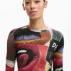 Printed Dress Mouths