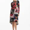 Printed Dress Mouths